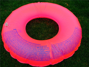 Fluorescence Color Inflatable Transparent Swimming <strong>Ring</strong> Swim <strong>Floater</strong> <strong>Ring</strong> for Adults Kids - Product Image 5