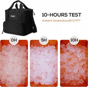 Bolsa plegable impermeable para bicicleta, bolsa para maletero de bicicleta, bolsa enfriadora para asiento trasero, soporte para bicicleta, muestra gratis - Product Image 4