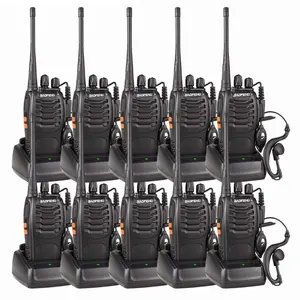 Горячая распродажа высокое качество BaoFeng иди и болтай Walkie Talkie Радио Kenwood bf-888S портативный двухстороннее радио UHF Ham радио