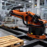 Robots industriels lourds KUKA KR360 R2830, charge utile de 360 kg, portée de 2826 mm, bras robotisé à 6 axes pour la manutention et la palettisation