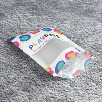 Bolsas de Mylar con Cierre Ziplock y Ventana, Resistentes a la Humedad, para Empaque de Juguetes Infantiles, Impresión Personalizada, Venta al Por Mayor