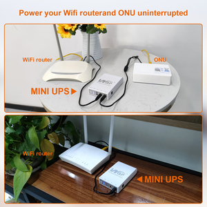 Wgp nhiều đầu ra mini UPS cho CCTV Camera 38.48wh 10400 mAh 5V 9V 12V Mini UPS cho Wifi Router - Product Image 3