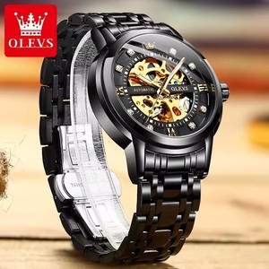   Relojes para hombre 9901, marca de lujo, reloj mecánico automático hueco, resistente al agua, luminoso, para hombre, con caja original. - Product Image 5