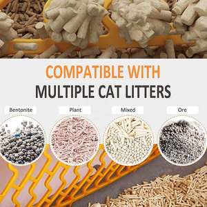 2025 nouveau Open Top Design automatique litière pour chat WiFi APP OEM électrique toilette pour animaux de compagnie autonettoyant intelligent chat toilette pour chats - Product Image 3