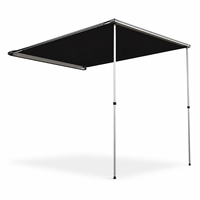 Tente de voiture de grande taille 2,0 x 3,0 m, imperméable, avec structure en aluminium
