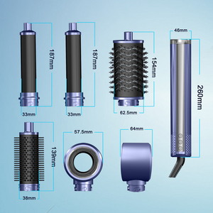 Ad alta velocità Brushless capelli strumenti phon Dryer Set Air Wrap Styler salone spazzola ad aria calda 1400W fon spazzola a caldo per capelli - Product Image 4