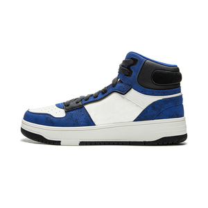 Chaussures de skate montantes pour hommes, color block, à lacets, semelle épaisse, baskets décontractées, amortissantes et antidérapantes - Product Image 4