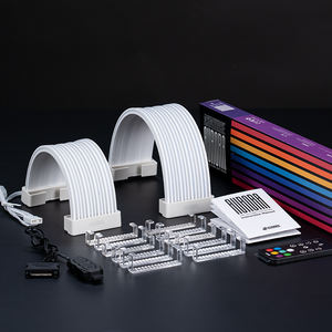 Asiahorse - Kit de Cables de Extensión para Fuente de Alimentación RGB ARGB, ATX de 8 Pines y 24 Pines, Tira de Luz RGB Dual Triple para Cables de Extensión de Fuente de Alimentación - Product Image 5