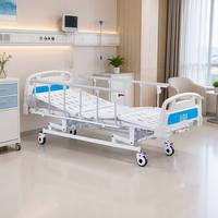 Lit d'hôpital convertible réglable en hauteur pour les soins à domicile, les personnes âgées, les patients paralysés, utilisation en appartement - Design moderne