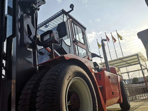 מלגזה סולר 42 טון 45 טון 48 טון עם צמיג פנאומטי לטיפול במיכל המשמש מחיר סיטונאי למכירה - Product Image 4