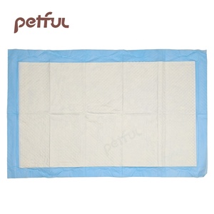 Coussinets absorbants jetables pour <span class=keywords><strong>chien</strong></span> à absorption instantanée, épais, 6 couches, avec SAP 3g, pour défécation, bleus, vente en gros - Product Image 4