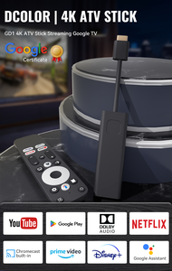 Boîtier TV Google JUNUO GD1 2+16 Go Amlogic S905Y4-B 4K, dernier Android 14, dongle TV Android, streaming pour TV certifiée Google - Product Image 6