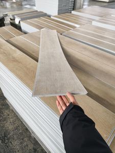 Revêtement de sol en <span class=keywords><strong>vinyle</strong></span> stratifié SPC moderne, antidérapant, imperméable, à pose rapide, pour la maison et le bureau - Product Image 1