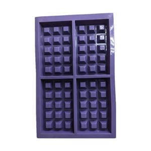 BM081 Foshan <span class=keywords><strong>Dragon</strong></span> Легкая очистка Силиконовая вафельная форма силиконовая форма для выпечки торта стандартной формы - Product Image 6