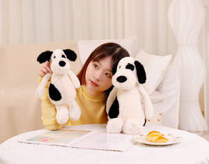 Haute qualité joli cadeau personnalisé animaux en peluche jouets chiens en peluche multi couleurs doux en peluche mignon chien en peluche chien jouets pour chiens - Product Image 3