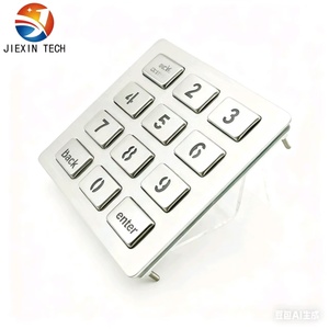 Không thấm nước IP65 ik07 <span class=keywords><strong>USB</strong></span> <span class=keywords><strong>LED</strong></span> Backlit thép không gỉ 304 số chống bụi kim loại cổng kiểm soát truy cập bàn phím cho cửa - Product Image 3