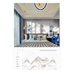 Panneau mural moderne en fibre de bambou, panneau en cristal de carbone, ignifuge, imperméable, panneau acoustique pour école, appartement, panneau mural - Product Image 1