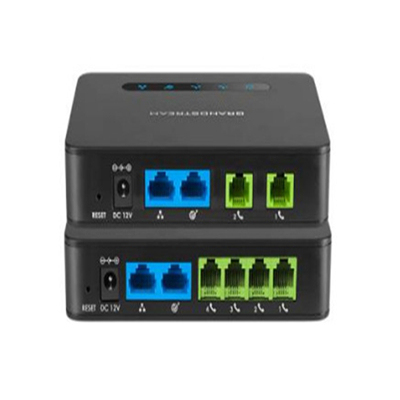 Grandstream HT812 IP Phone Voice Gateway Adapter with 2*8FXS Ports Caller ID Display/Block Call Waiting
