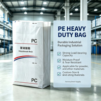 Sacs PE robustes personnalisables de 25 kg sans film intérieur, imperméables, résistants à l'humidité et à la poussière pour le carbonate de calcium