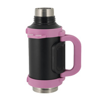 Ensemble de Yerba Maté en Acier Inoxydable Premium avec Bombilla en Bois Véritable, Accessoires Traditionnels pour Gourde et Bouteille Isotherme pour le Camping