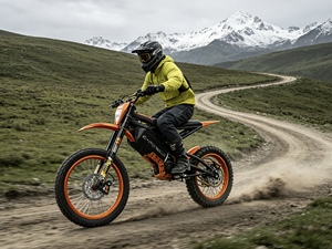 Motocicleta Eléctrica Todoterreno SKYLEAP, Velocidad Constante de 45 km/h, Autonomía de 100 km, Celdas LG 21700, Aventura en Todo Terreno - Product Image 1