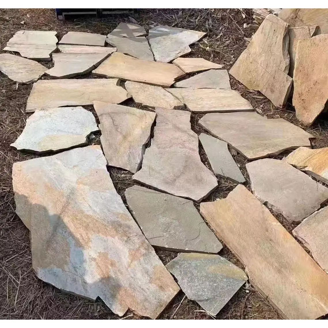 Pavimenta ardesia di pietra allentata irregolare/ardesia di pietra per pavimentazione per pareti e pavimentazioni