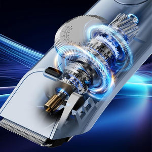 Cortadora de Pelo Profesional Impermeable para Barbería y Salón, Cuchilla de Acero Inoxidable, Recargable, Eléctrica, para Hombre - Product Image 4