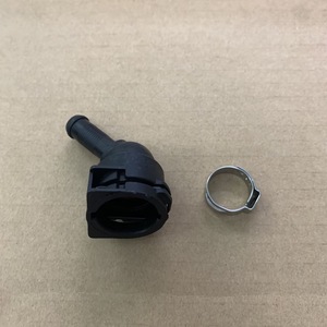 หัวต่อท่อน้ำหล่อเย็น BMW X3 X1พลาสติกสีดำ X5 X7อะไหล่เทอร์โบชาร์จเจอร์ - Product Image 2