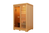 Ruang Sauna Finlandia Ukuran 2 Orang yang Terjangkau dengan Tungku Uap