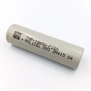 Molicel P28A用于DIY电池组支持-40度温度Molicel 18650 P28A 2800毫安时电动汽车电池组