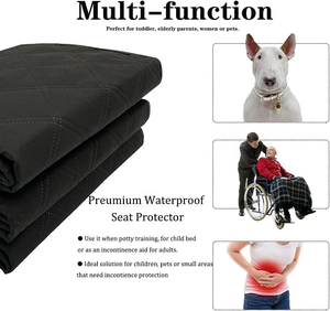 <span class=keywords><strong>Tapis</strong></span> antidérapant moderne pour chaises, tables, canapés, fauteuils roulants - Polyester lavable, résistant aux taches et adapté aux animaux domestiques - Product Image 3