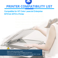 Tóneres y Cartuchos HP 658A para Impresora HP Color LaserJet M751 M751n M751dn, Cartucho de Tóner Láser Compatible 658A W2000A