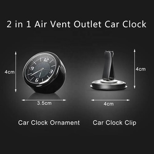 Reloj para Coche, Adorno para Salidas de Aire, Clip Decorativo Mini, Reloj para Salpicadero de Automóvil, Accesorios para Coche - Product Image 5