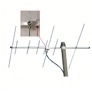 Antena Yagi de Doble Banda de Alta Ganancia V/U 9.5/11.5dBi 144-145/430-440MHz 100W 8 Elementos para Exteriores - Product Image 1