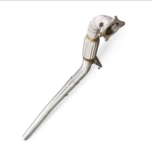 Pour Volkswagen <span class=keywords><strong>Golf</strong></span> 5/V GTI 2.0T 2004-2009 tuyau de descente échappement haute Performance modifié Performance de course usine directe - Product Image 3