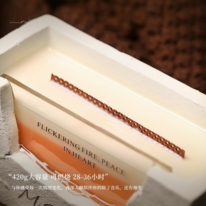Ensemble cadeau de bougies parfumées à la cire de soja de luxe haut de gamme, respectueuses de l'environnement, pour Noël et Thanksgiving - Product Image 4
