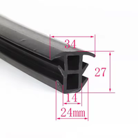 Haute qualité taille personnalisée EPDM joint de joint de panneau solaire T forme isolateur de vibrations en caoutchouc joint solaire PV coupe d'amortisseur