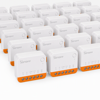 Module d'interrupteur Wifi SONOFF MINI R4, interrupteur intelligent Wifi 2 voies, maison intelligente, fonctionne avec R5 S-MATE, contrôle sans fil Alexa Google Home