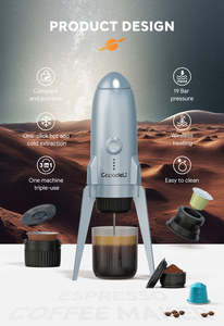 <span class=keywords><strong>Cafetera</strong></span> espresso cohete autocalentable portátil eléctrica máquina de café espresso económica de viaje - Product Image 4