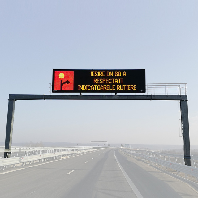 P16 Traffic Variable Message Sign EN12966 Standard Led Display