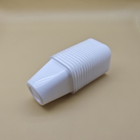 Sulide emballage de gobelets de meilleure qualité tasse de yaourt carrée jetable en pp vente en gros contenant de yaourt grec en plastique de 180ml