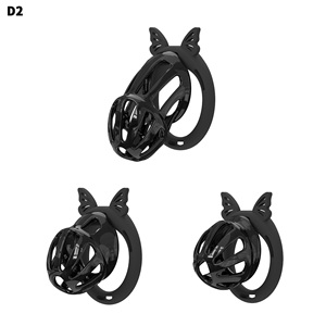 Nouvelle Cage de Chasteté 2026 Légère en Résine, Dispositif de Chasteté Masculin, Équipement de Bondage pour Hommes avec 4 Anneaux, Jouet Adulte - Product Image 2