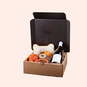 可回收供应有竞争力的价格纸板箱葡萄酒数码印刷制造商香槟纸盒