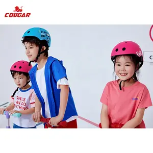 MT09 Cougar-casco de protección para niños y adultos, conjunto de casco de seguridad deportivo