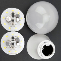 Chine fabricant 2835 5w AC85-265V Avec capacité 90-100lm dob led ampoule skd