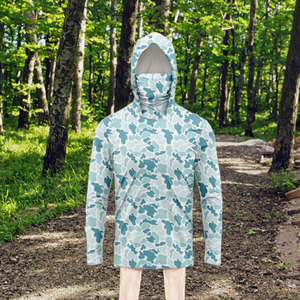 Camiseta de Pesca con Camuflaje para Niños, Protección UV UPF 50, Transpirable, de Secado Rápido, con Estampado Digital, Spandex, Poliéster, Ropa para Actividades al Aire Libre - Product Image 3