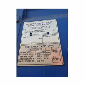 ตู้คอนเทนเนอร์มาตรฐาน ISO ขนาด 20GP ใหม่ ออกแบบตามความต้องการสำหรับอุตสาหกรรมและโลจิสติกส์ - Product Image 5