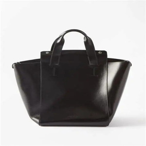 Women Faux <b>Leather</b> Shoulder <b>Bag</b> Two Straps Zipper <b>Soft</b> Polyester Lining Fashion Tassel Lightweight Large Capacity Office Use - Product Image 3