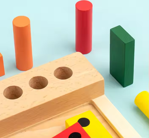 Autisme jouets éducatifs sensoriels jouets éducatifs <span class=keywords><strong>en</strong></span> <span class=keywords><strong>bois</strong></span> pour enfants d'âge préscolaire autre bébé éducation précoce boîte à <span class=keywords><strong>outils</strong></span> souvenirs jouets - Product Image 6