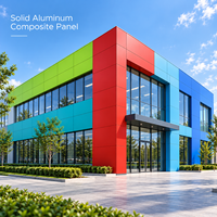 Panneau en aluminium massif blanc enduit de PE 4 mm 4x8, résistant au feu et durable pour façade de bâtiment - Prix usine
